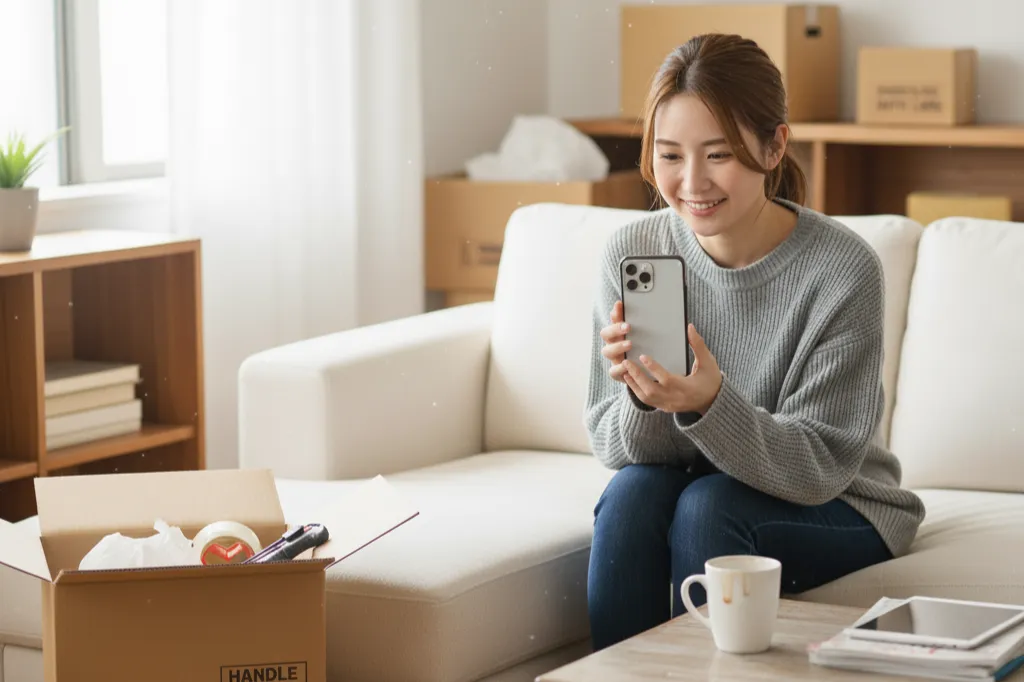 引越し準備のイメージ