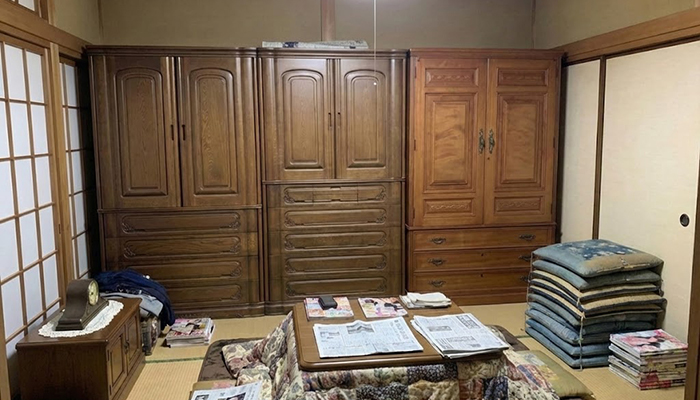 富山県氷見市の、相続した実家の片づけ事例
