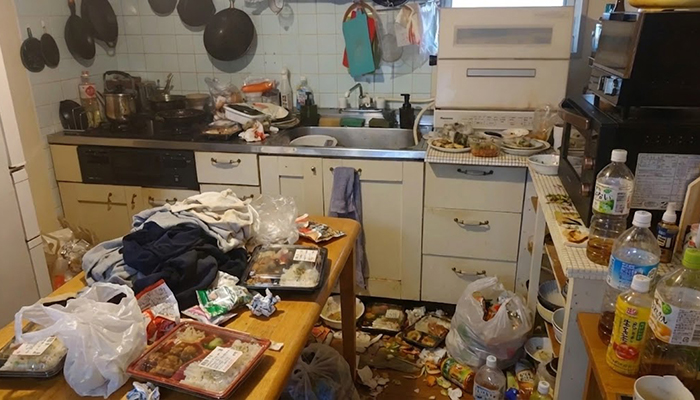 新潟県上越市のゴミ屋敷の清掃事例