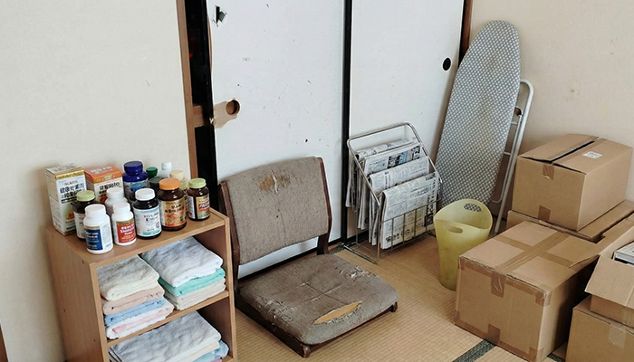 新潟県三条市の、転居にともなう不用品回収の事例