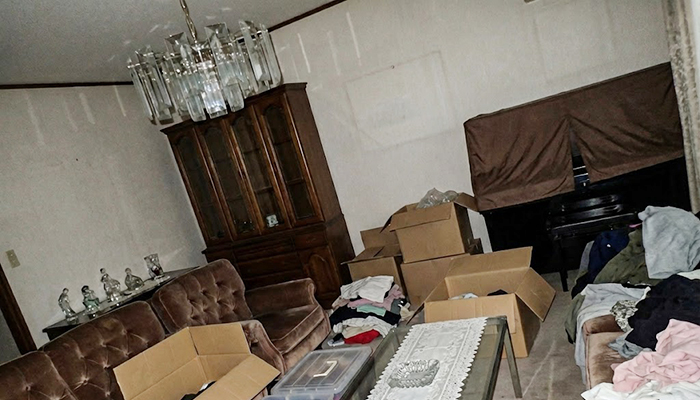 新潟県佐渡市にて家丸ごとの家財道具の片付け事例