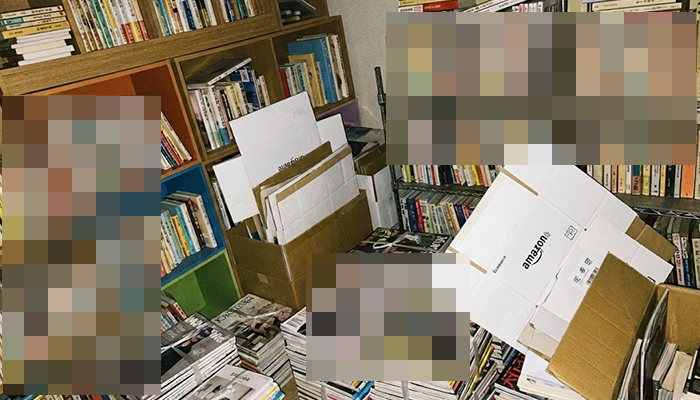 新潟県糸魚川市にて大量の書籍、家具の片付け事例