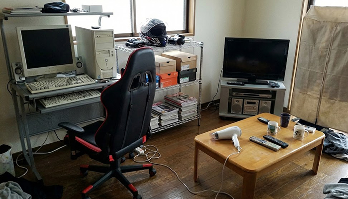 石川県金沢市にて、急逝された方のご自宅の遺品整理の事例