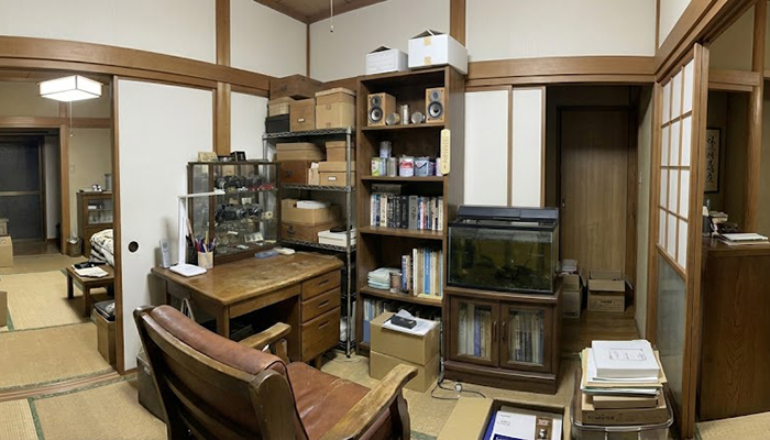 福井県勝山市にて、遺品整理の事例。コレクションしていた鉱物、化石、骨董品の買取りもいたしました