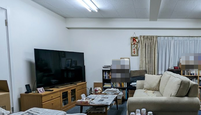 福井県大野市の遺品整理の事例。片付けをしながら、財産把握のため貴重品の捜索を行いました