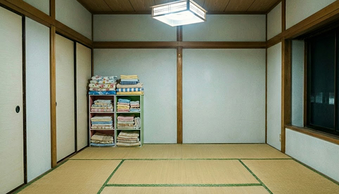 福井県南越前町にて、八畳二間の不用品回収の事例