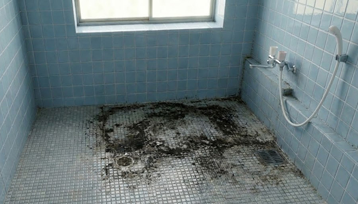 福井県福井市にて県営住宅の遺品整理。あわせて風呂釜の撤去を行った事例